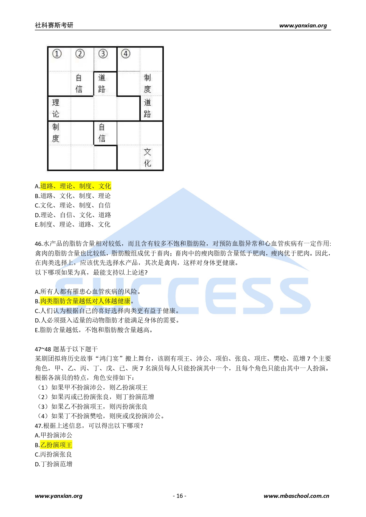 2021管綜真題：2021年管理類(lèi)聯(lián)考綜合真題及解析